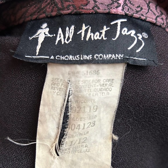 1990s All That Jazz Vampire Vibes Tunic Blazer Jacket Gothic / Women’s Medium * - Picture 4 of 4